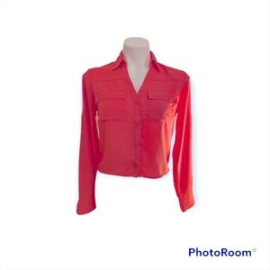 Silky dressy crop top